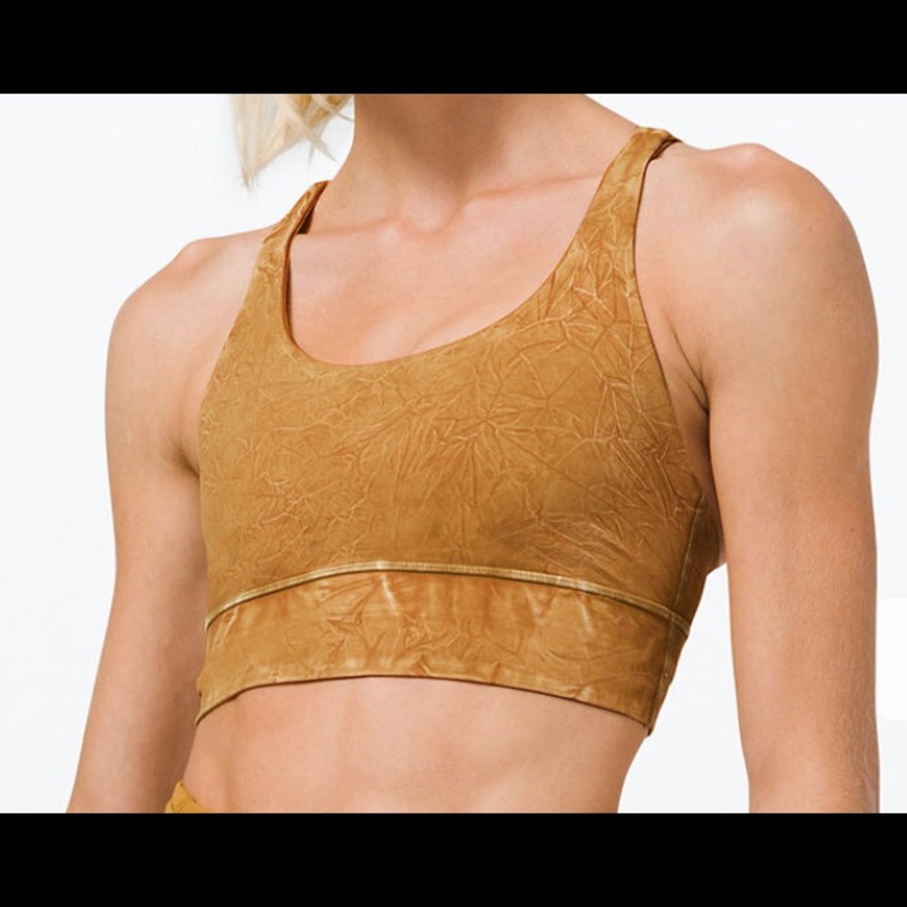 New With Tags Lululemon Energy Bra LL Nulux Wash